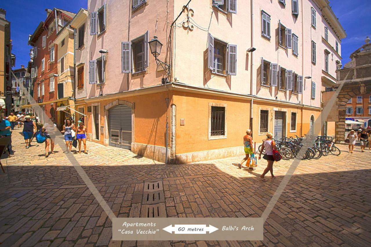 Apartments Casa Vecchia Ровинь Экстерьер фото